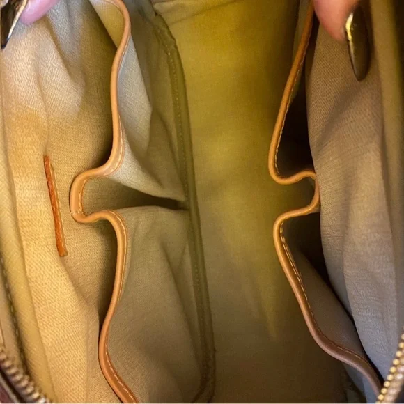 Louis Vuitton Deauville Brown Monogram Satchel